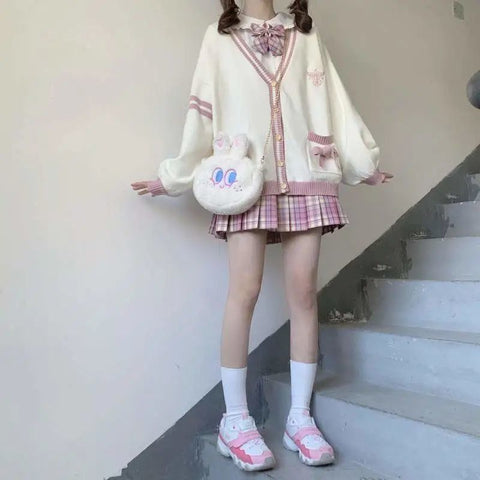 Cute Korean Knit Cardigan
