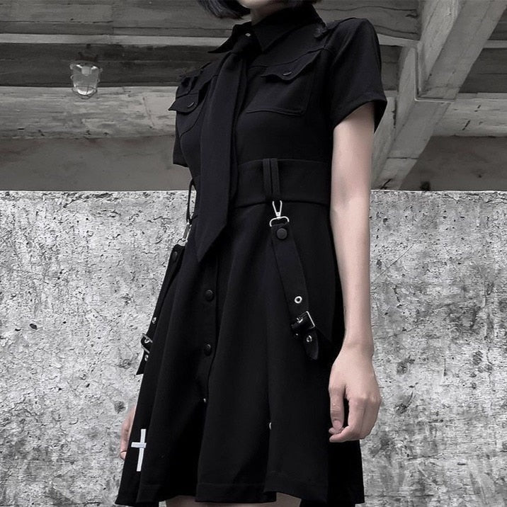 Darkwear Gothic Minikleid