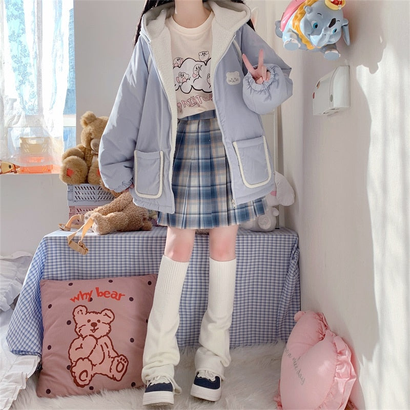 Japanische doppelseitige Kawaii-Jacke