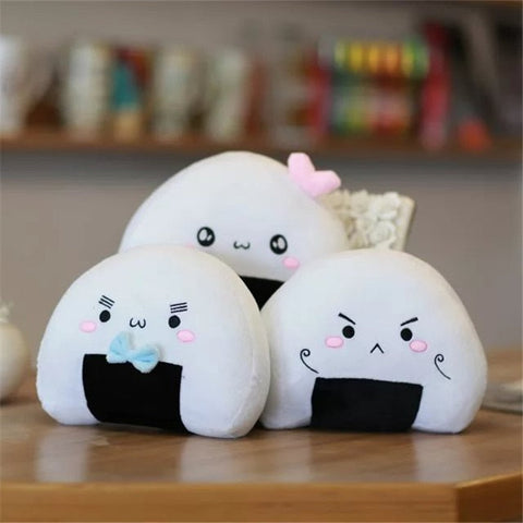 Peluches de onigiri kawaii