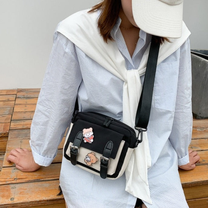 Bolso de hombro estilo coreano kawaii