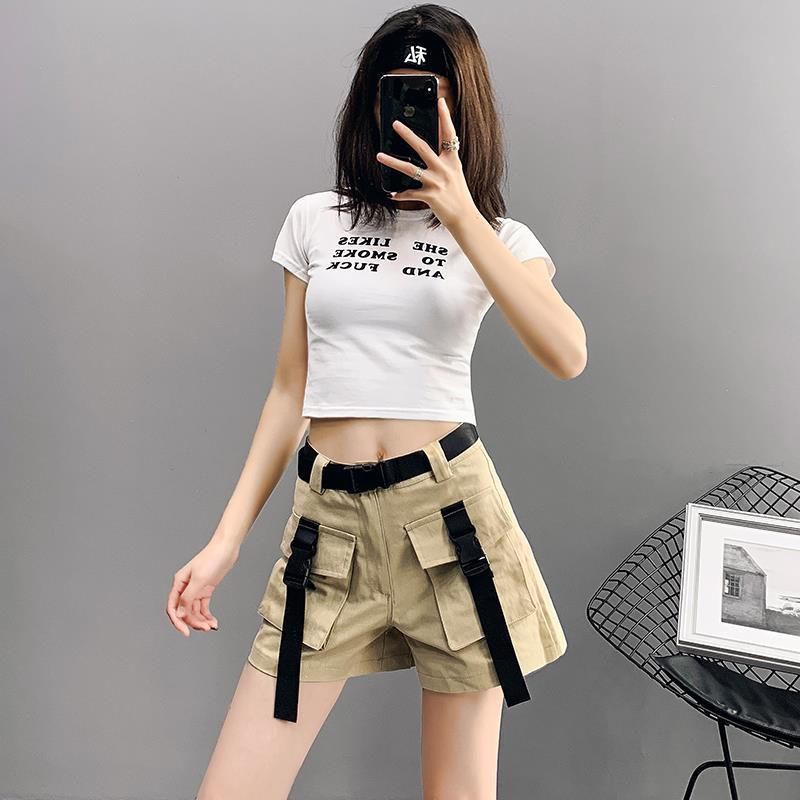 Techwear-Shorts im koreanischen Stil