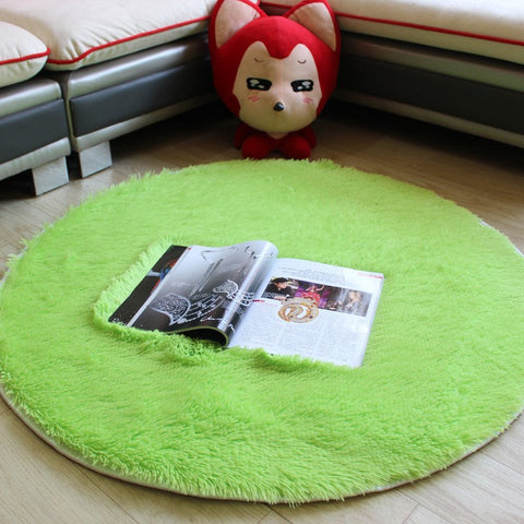 Fluffy Round Carpet