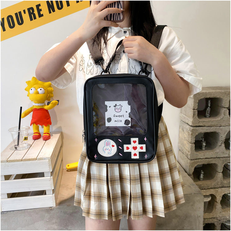 Game Style Transparent Backpack