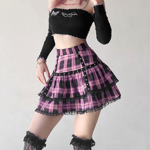 Gothic Japanese Harajuku Skirt