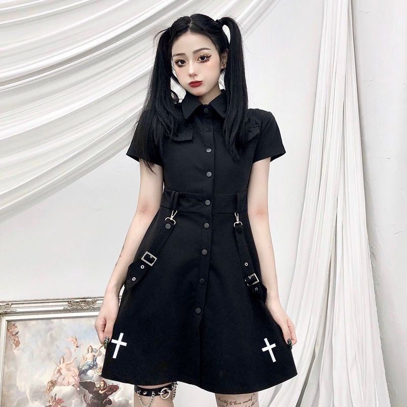 Darkwear Gothic Minikleid