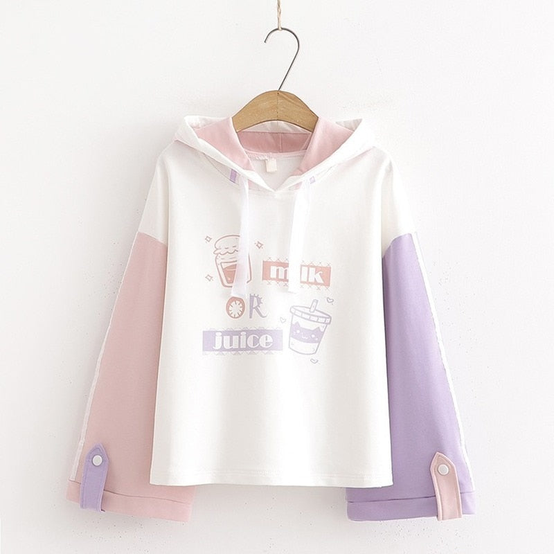 Süßer Harajuku-Hoodie