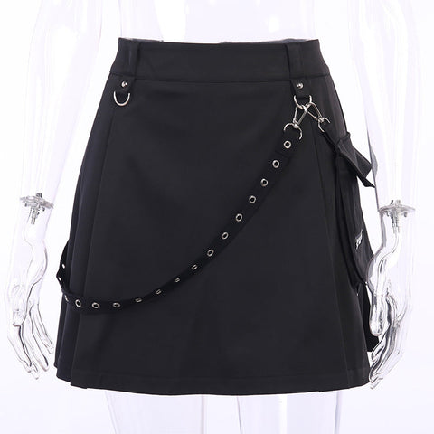 Techwear Gothic Skirt