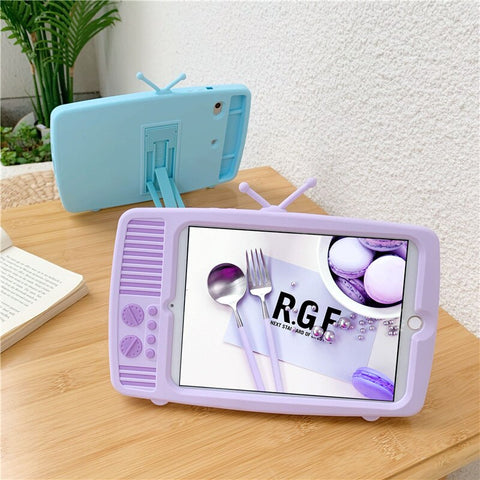 Kawaii Retro TV Hülle für iPad