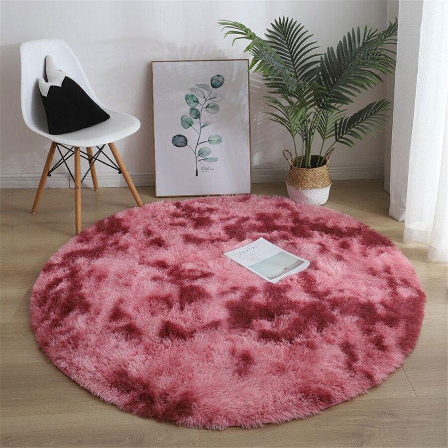 Fluffy Round Carpet