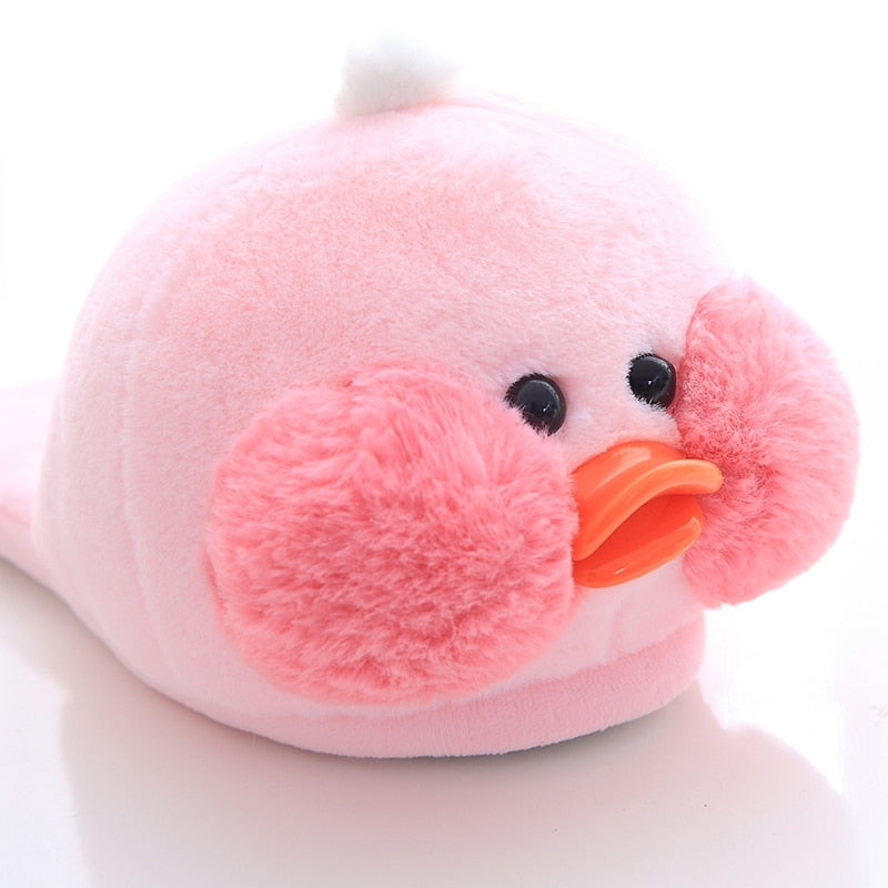 Pantuflas de patitos de peluche kawaii