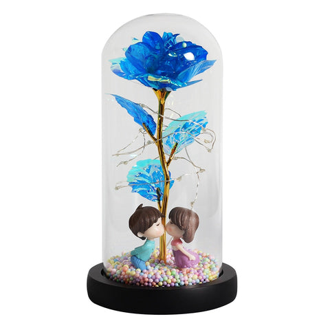 Glass Rose Romantic Light