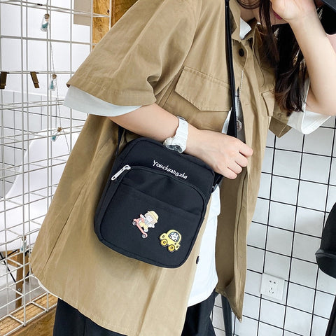 Bolso de hombro estilo chica ulzzang