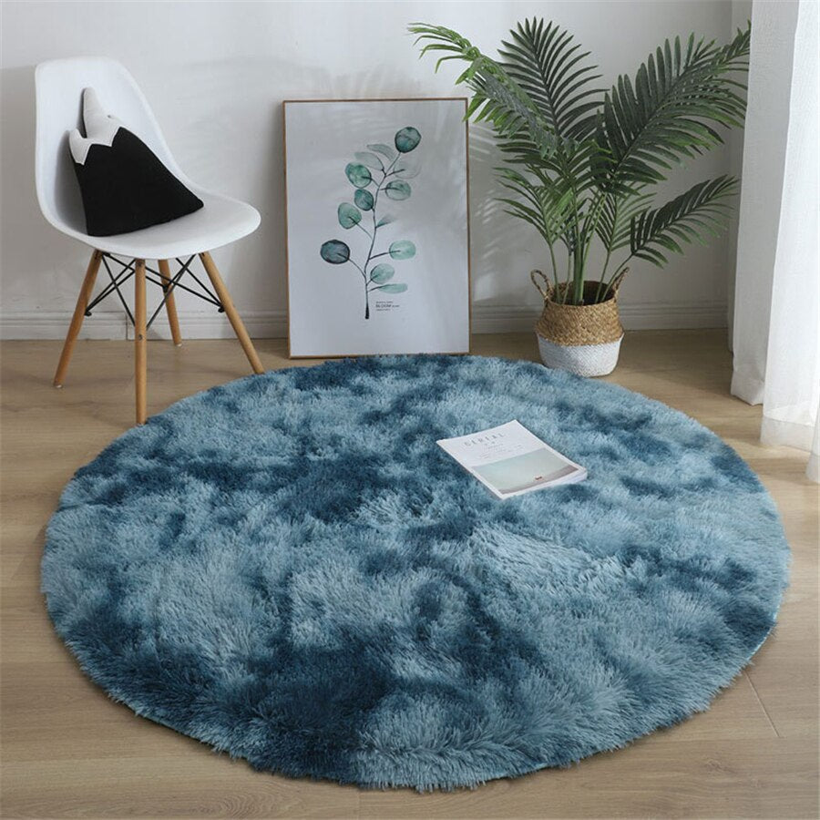 Fluffy Round Carpet