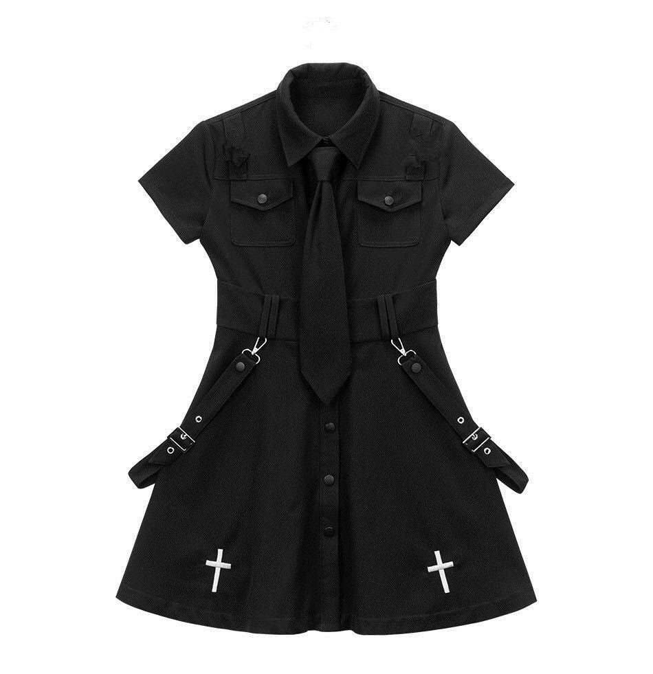 Darkwear Gothic Minikleid