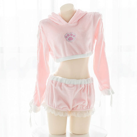 Cute Bunny Pajamas Set