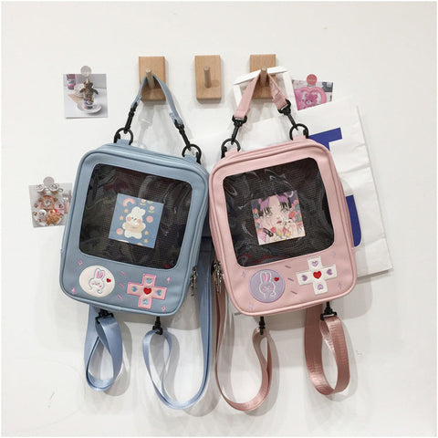 Game Style Transparent Backpack