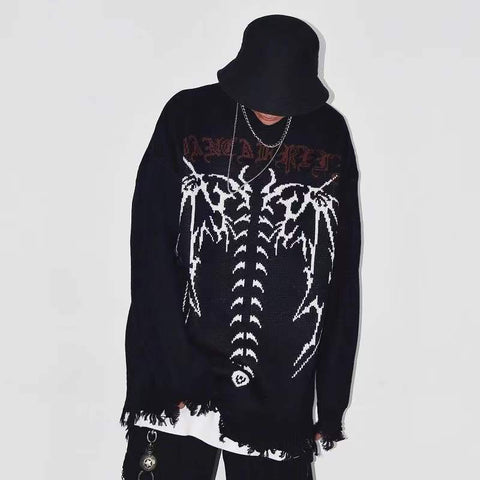 Dark Gothic Pullover Sweater