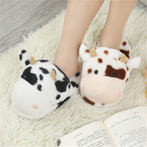 Cute Cow Slippers