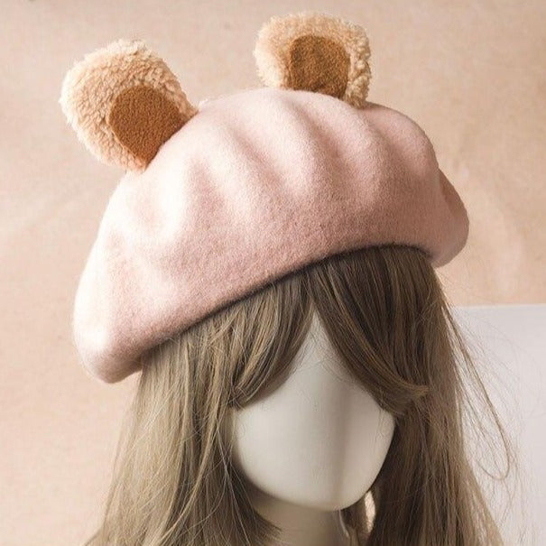 Beret With Bear Ear