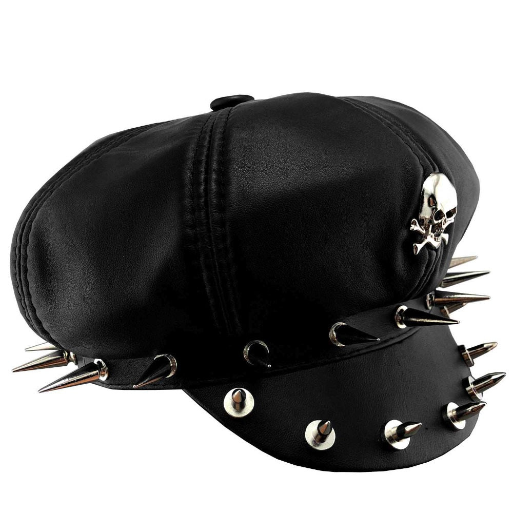 Rock Skull Spike Cap