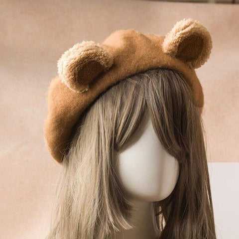 Beret With Bear Ear