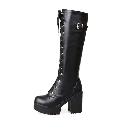 Dark Style High Boots