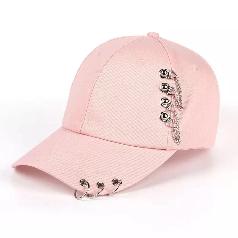 Gorra de béisbol estilo punk