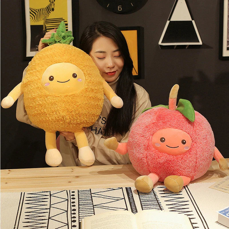 Fuzzy Fruit Plush Toys