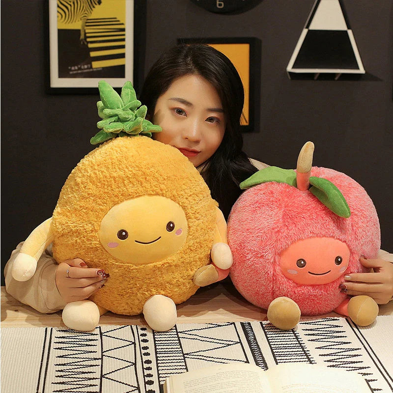 Fuzzy Fruit Plush Toys