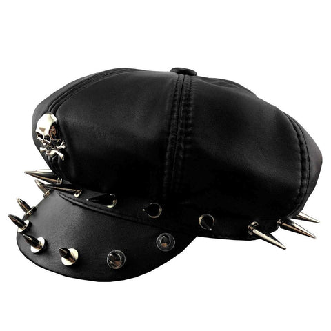 Rock Skull Spike Cap