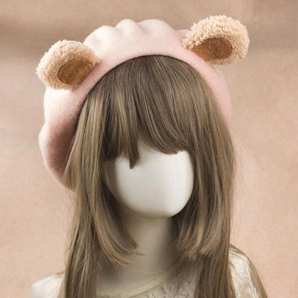 Beret With Bear Ear