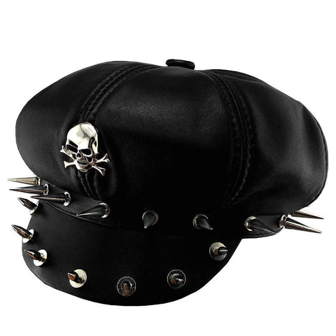 Rock Skull Spike Cap