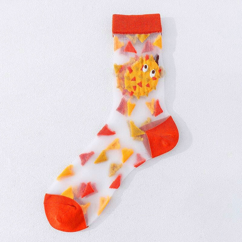 Sommersocken im koreanischen Stil