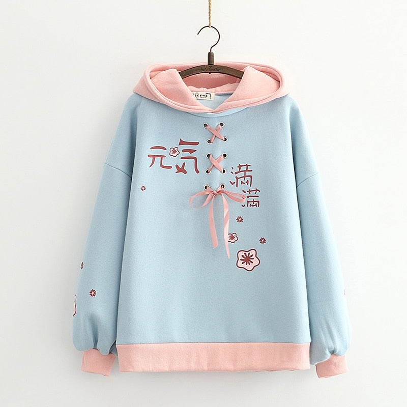 Asian Hooded Sweatshirt