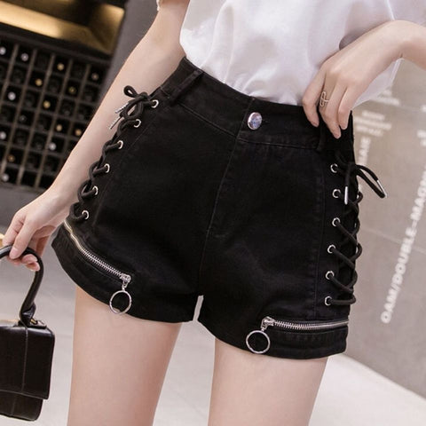 Designer Zipper Shorts