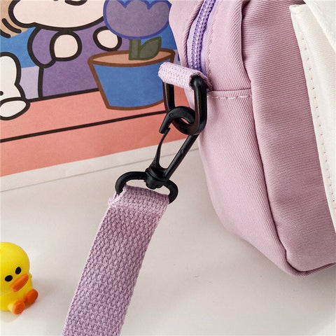 Lindo bolso de hombro de estilo japonés