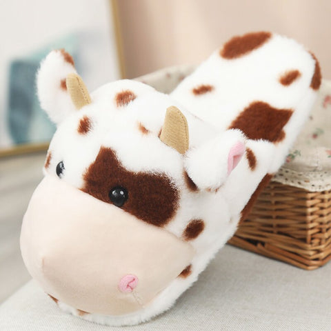 Cute Cow Slippers