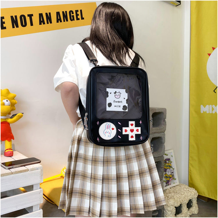 Game Style Transparent Backpack