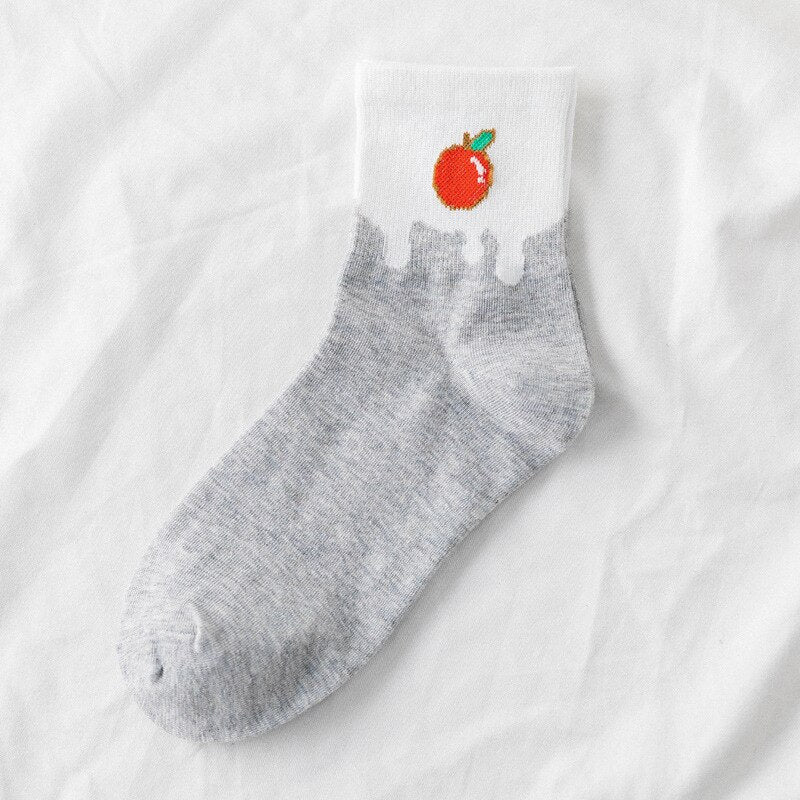 Calcetines de frutas lindas