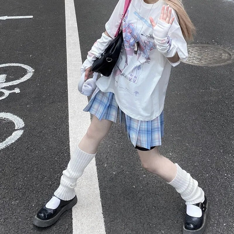 E Girl Anime Kawaii T-shirt