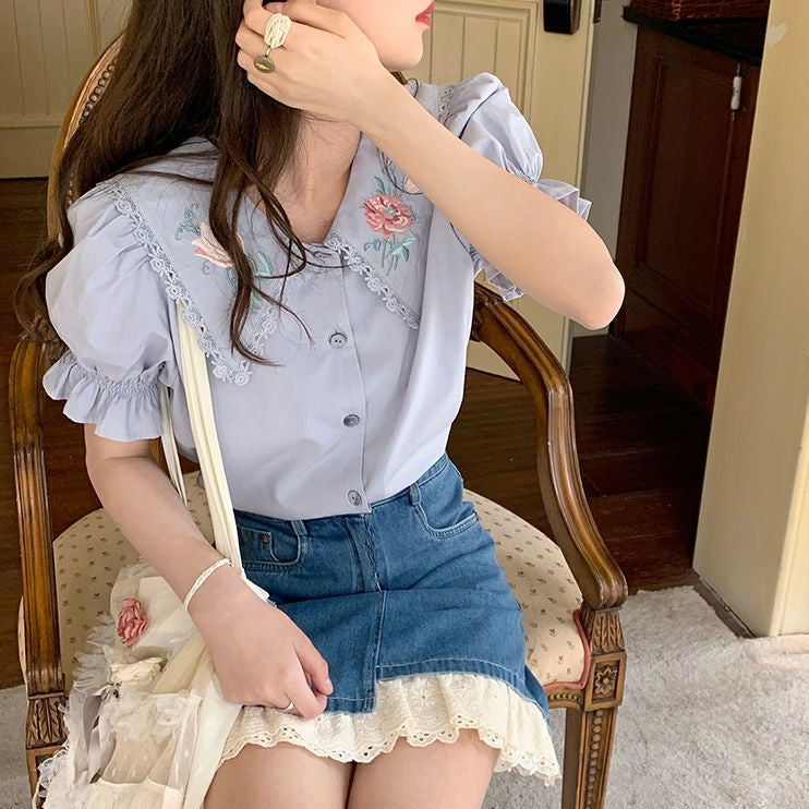 French Style Women Shirt