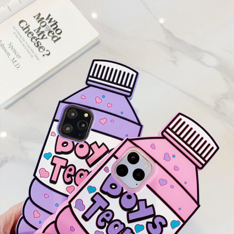 Boys Tears Bottle iPhone Case