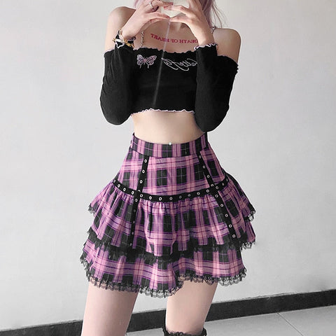 Gothic Japanese Harajuku Skirt