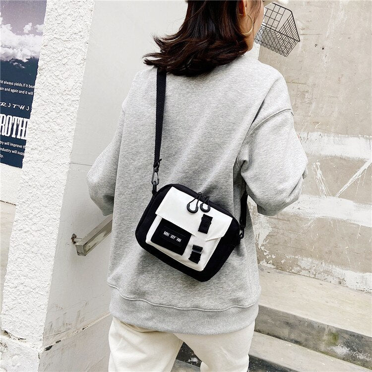 Lindo bolso de hombro de estilo japonés