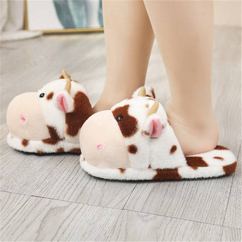 Cute Cow Slippers