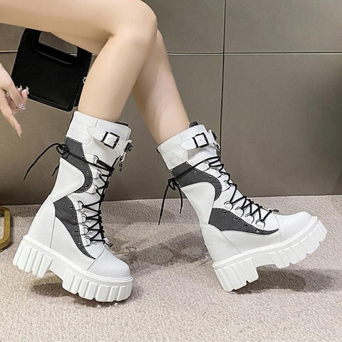 Gothic High Platform Boots