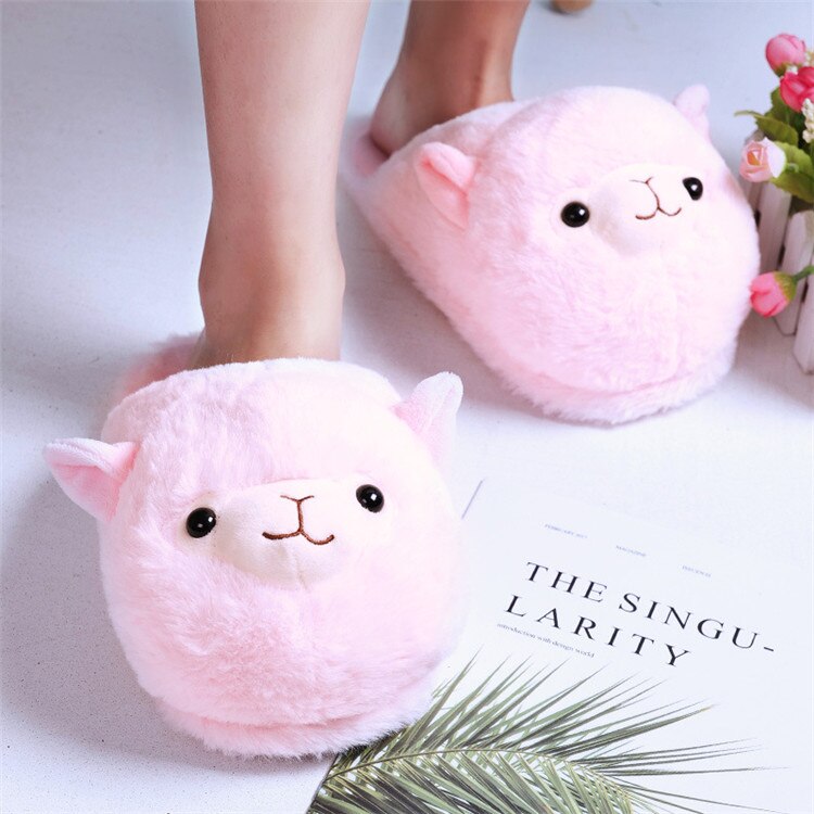 Cute Alpaca Slippers