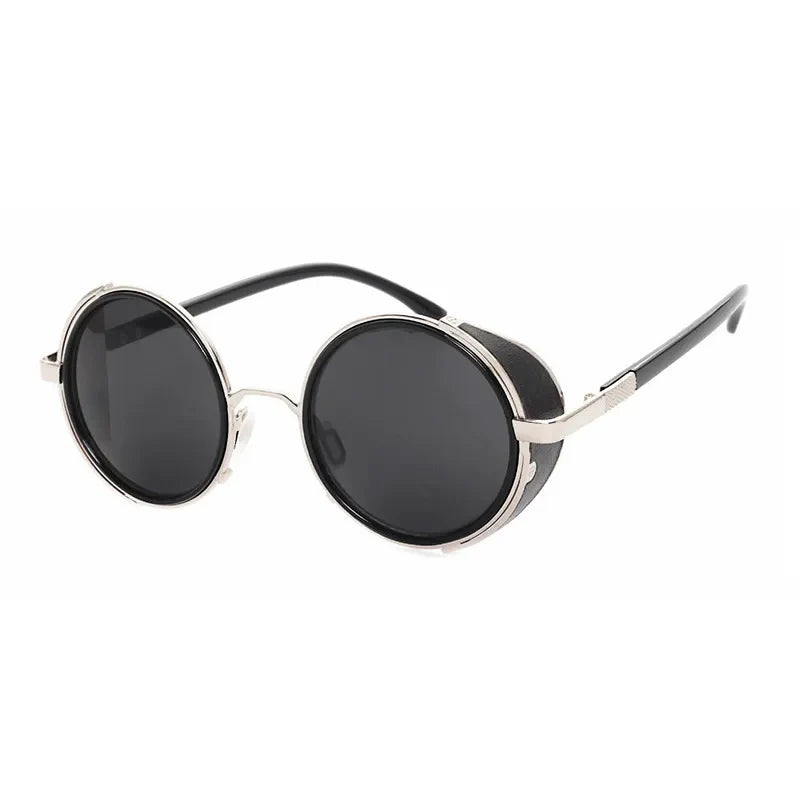 Retro Tinted Round Sunglasses
