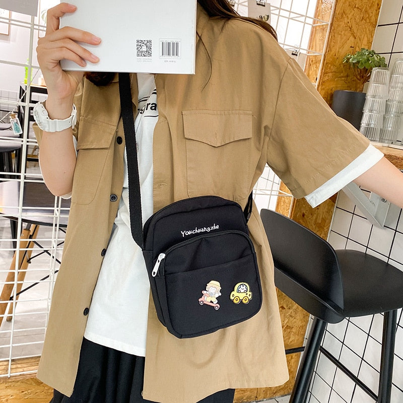 Bolso de hombro estilo chica ulzzang